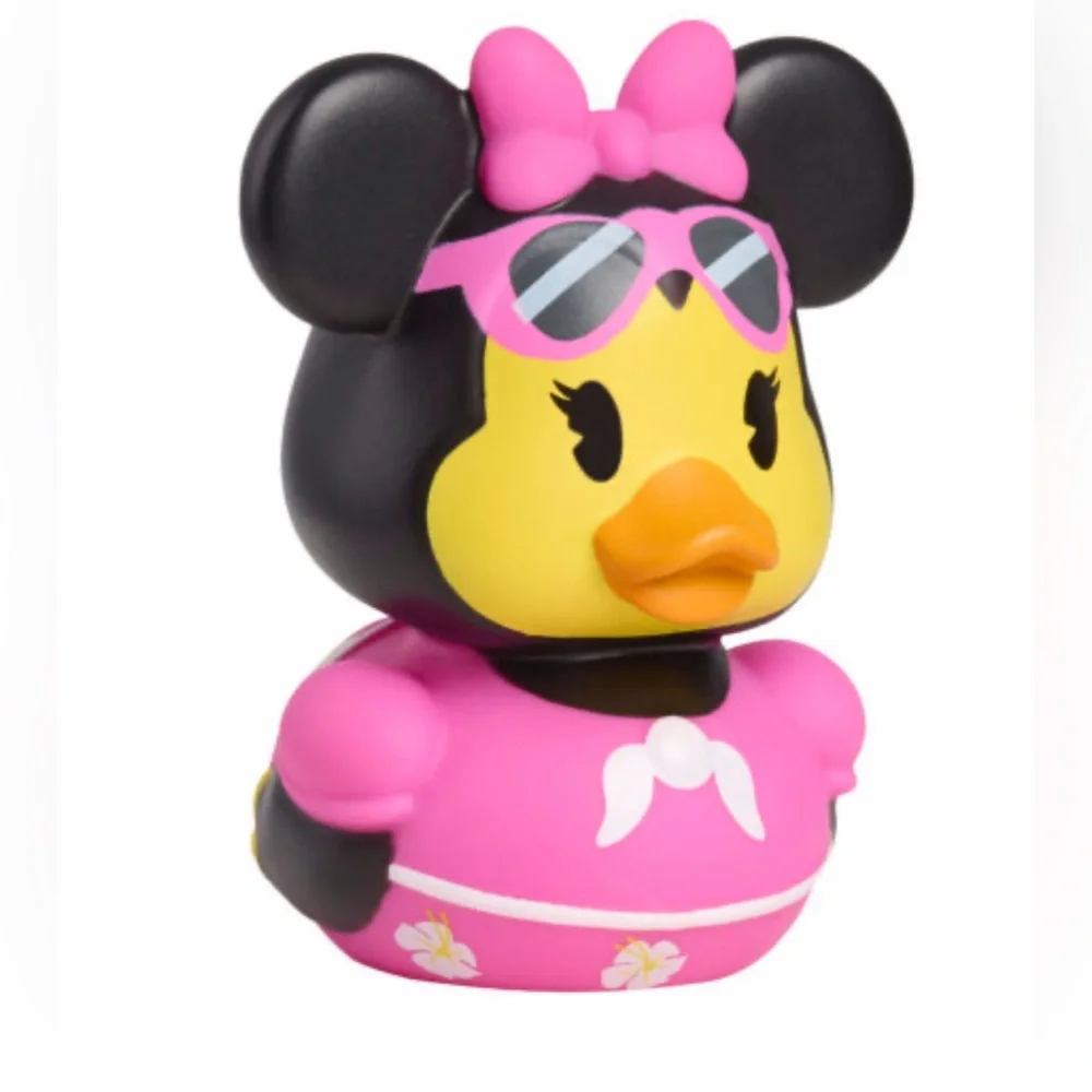 NEW! Disney Summertime Splash Mickey Mouse, Minnie Mouse And Stitch Duck Set